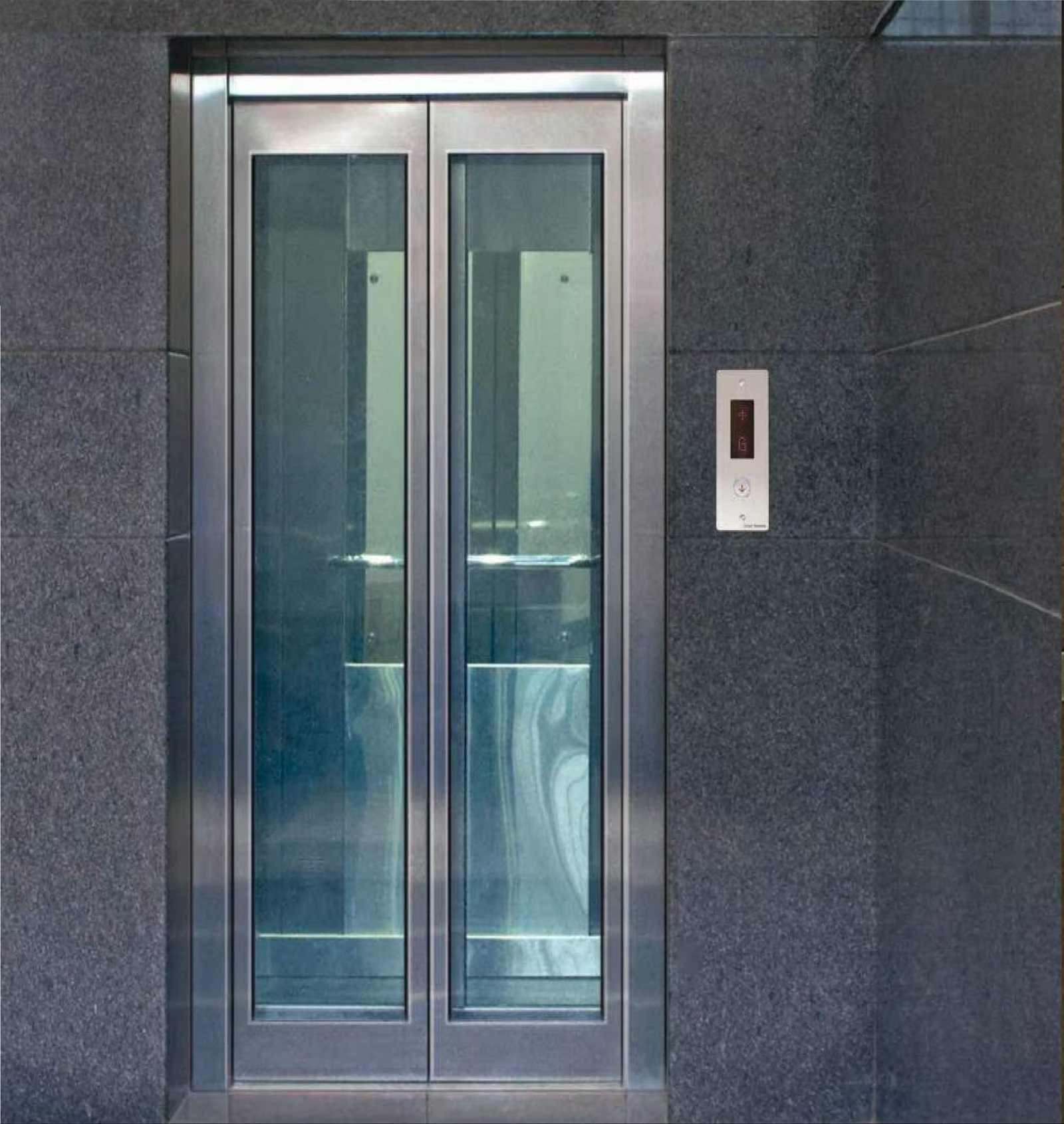 big vision glass door